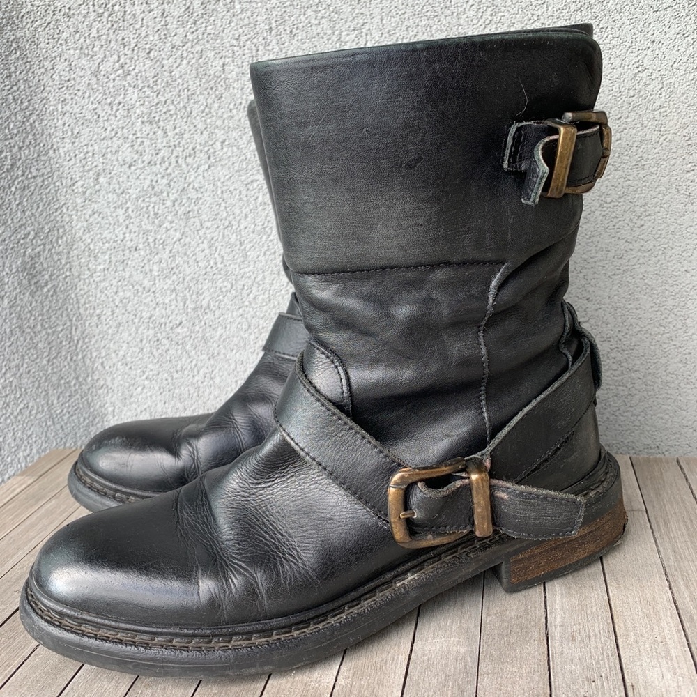 Real Deal Italian Leather Moto Boots For You